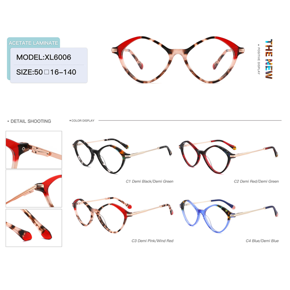 WXC XL6006 Laminate women optical frame