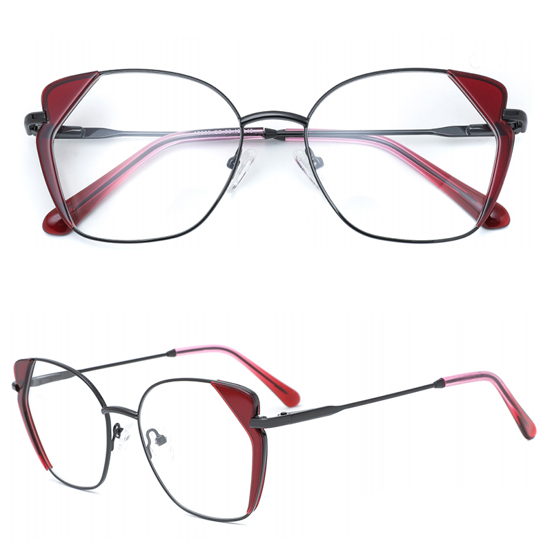 WR-18085 Acetate Metal High Quality Spectacle Optical Frames