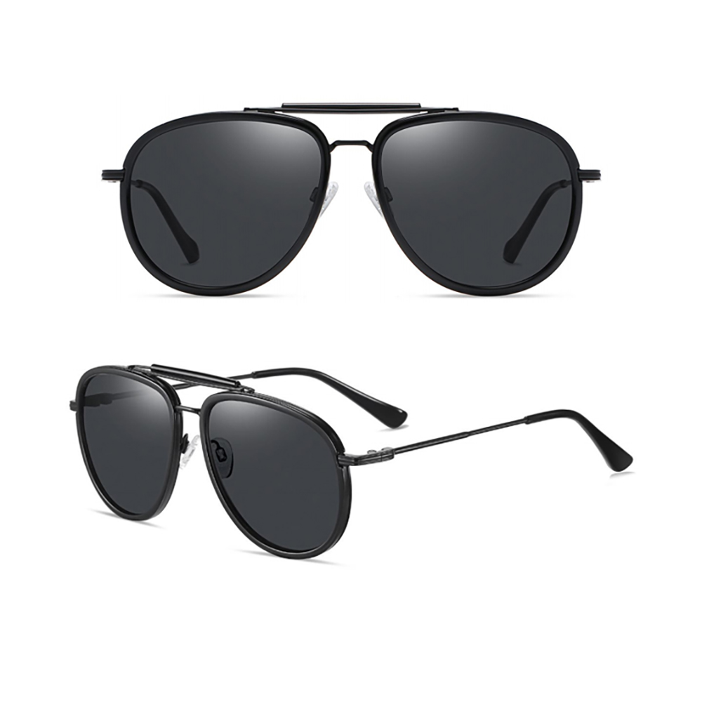 TR3367 Metal Double bridge sunglasses 