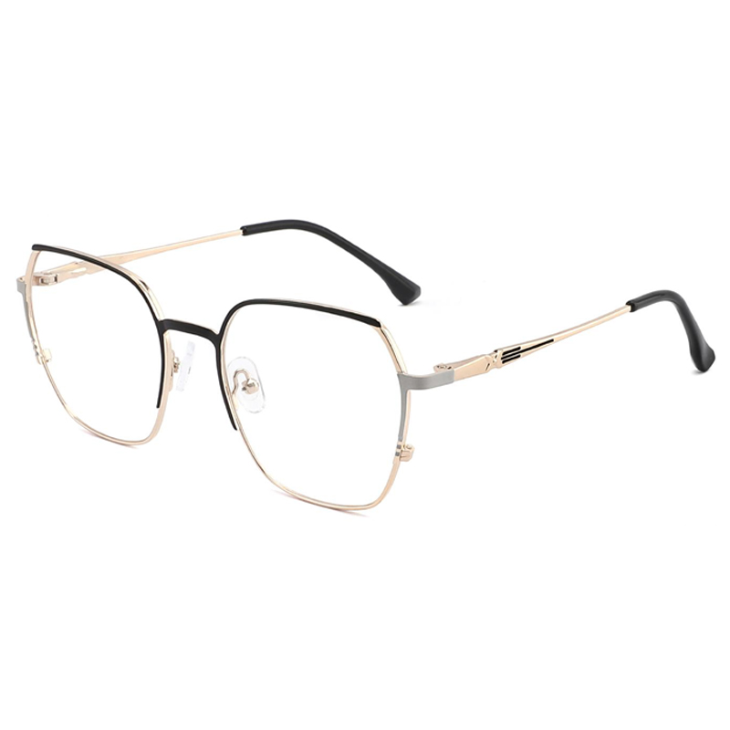 V1002 Metal Spring Hinge Glasses Optical Glasses Frames for women