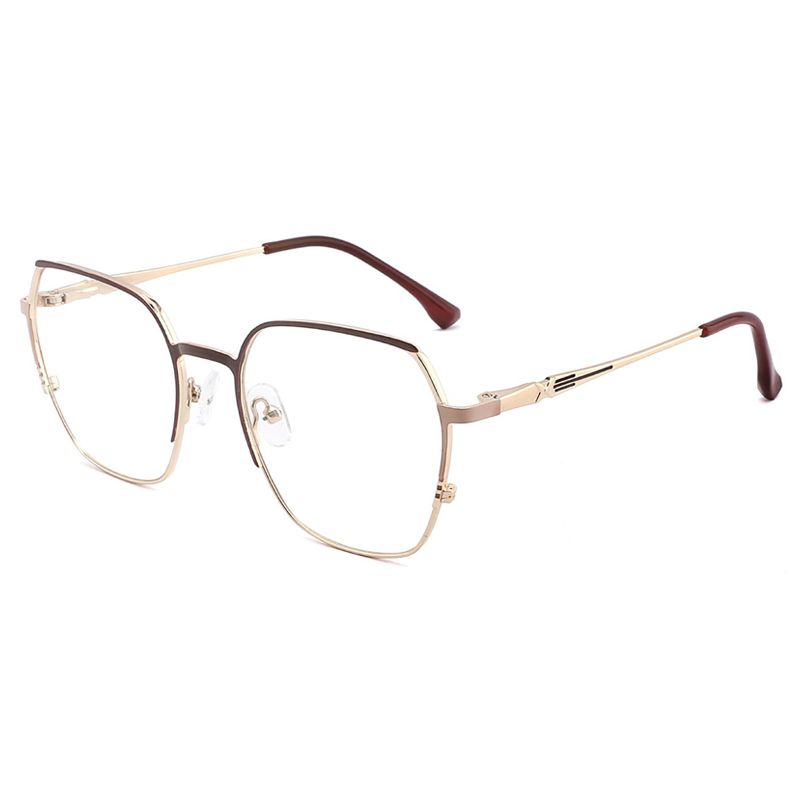 V1002 Metal Spring Hinge Glasses Optical Glasses Frames for women