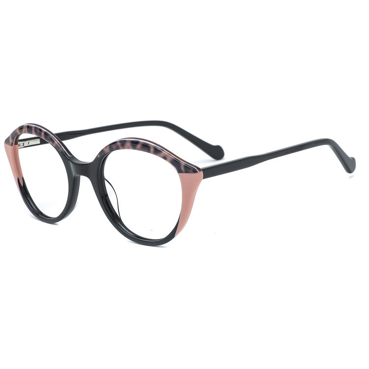 High Quality Unique Man Hand Made Acetate Retro Round Fashion Men Women Acetate Glasses