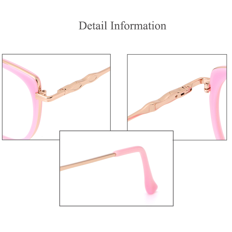 2023 Retro Acetate Frame Lady's Round Frame High Quality Men Women Clear Lens Optical Eyeglasses