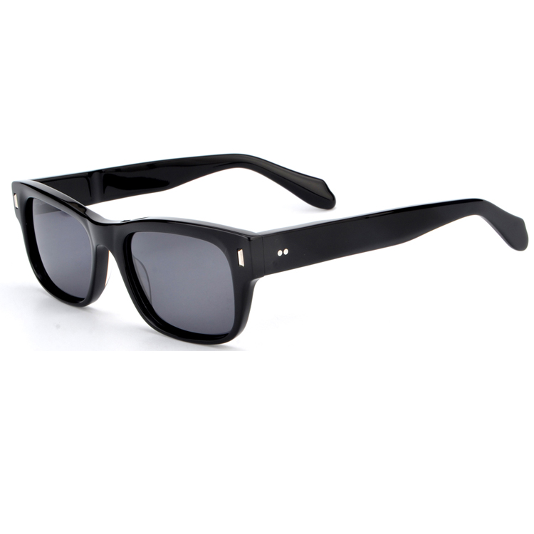 2023 TOP Quality Classic Small Square Polarized Sunglasses Men Women Retro Acetate Frame