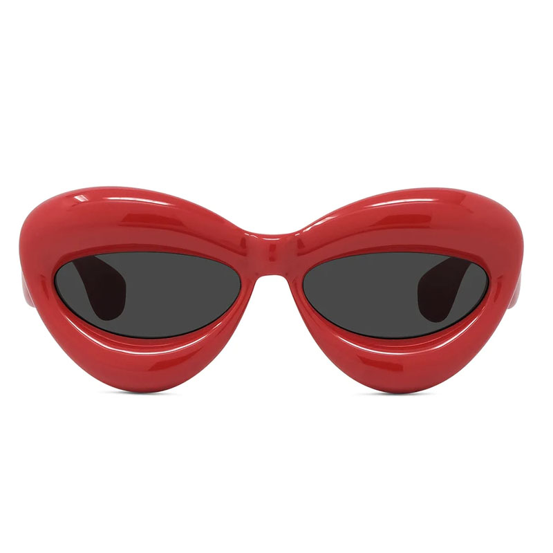 MK1001 2023 Unique Trendy Inflated Cat eye  Sunglasses Women