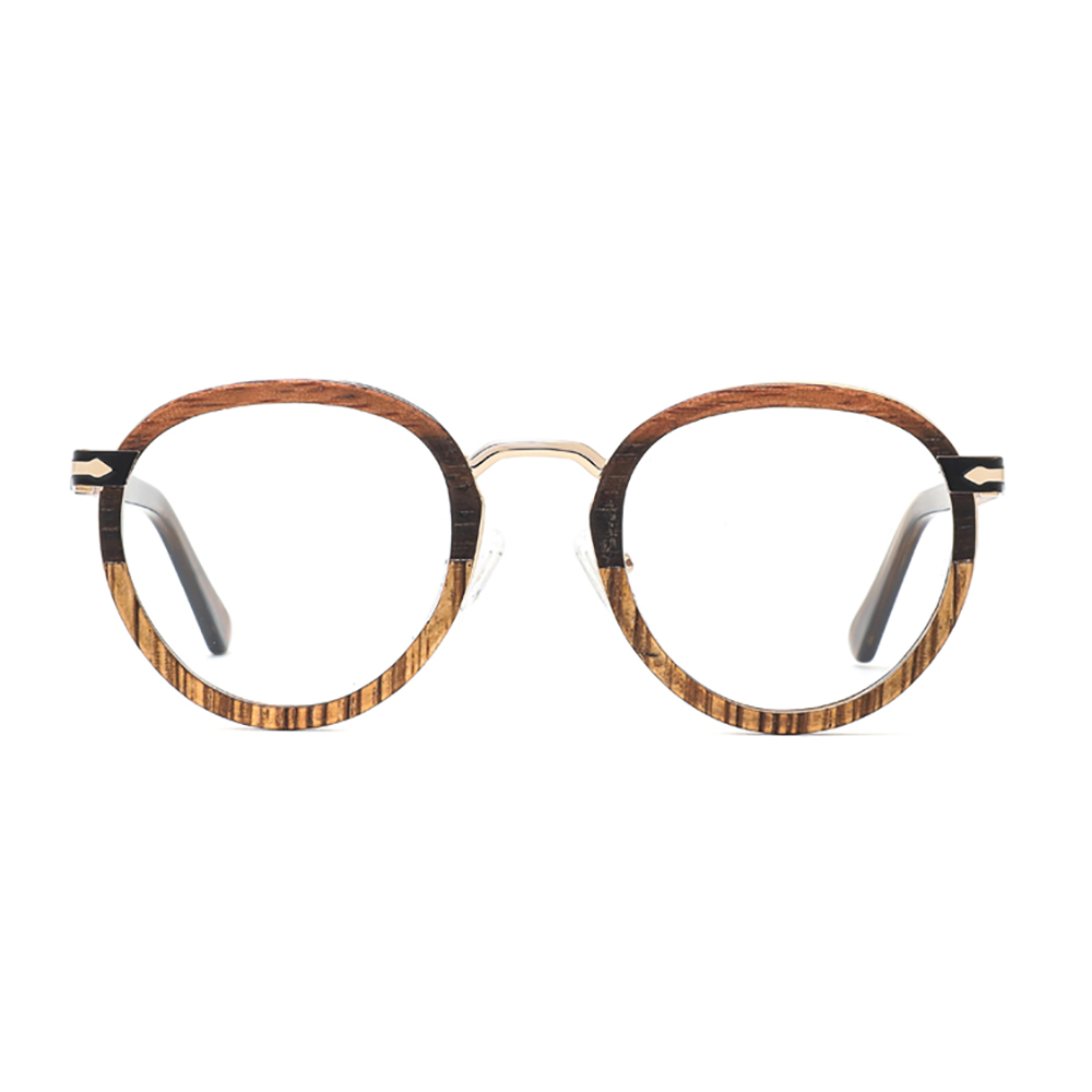 SX2313 Men oversized bamboo optical frame 2023