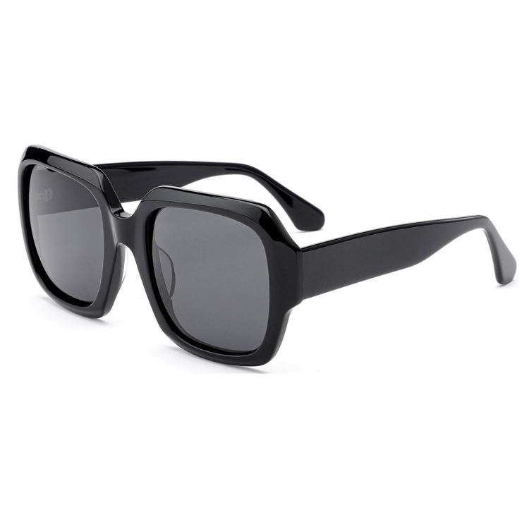 2023 TAC High Quality Thick Acetate Sunglasses Men Brand Fashion Square Sun Glasses For Women Oversized UV400