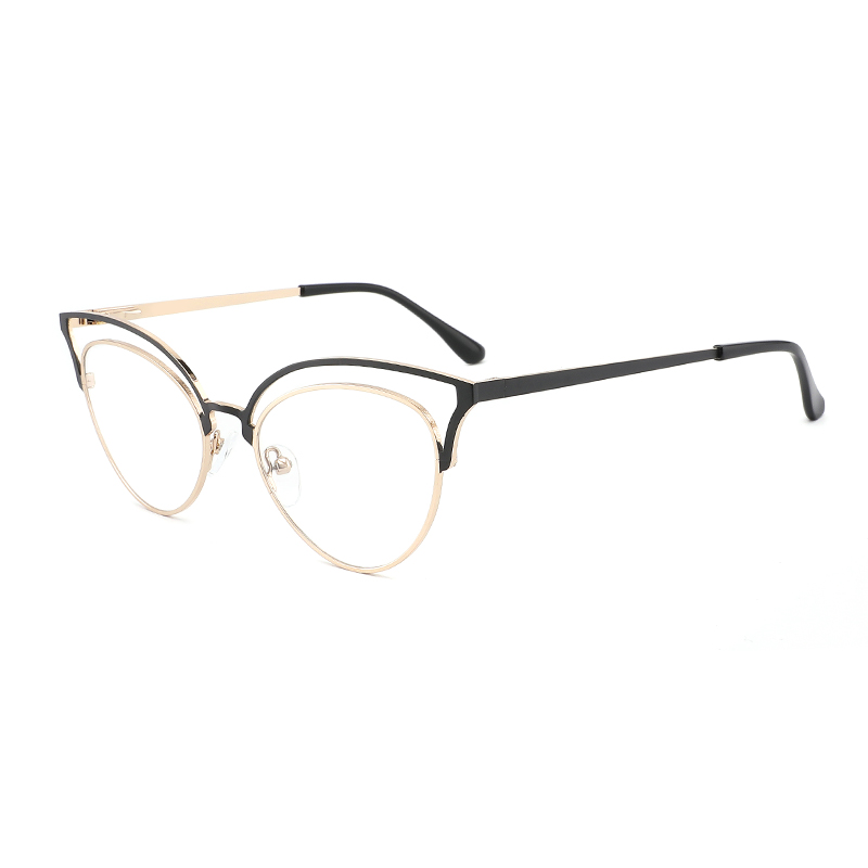 8238 metal eyewear frame stock ready Optical Eyewear designer glasses spectacle frames for shop