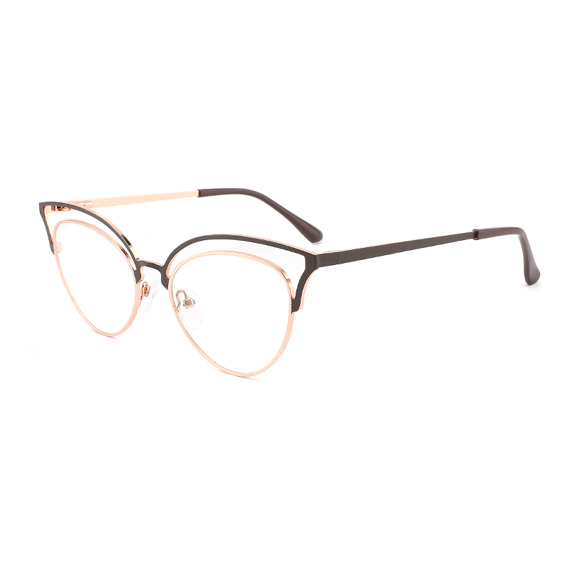 8238 metal eyewear frame stock ready Optical Eyewear designer glasses spectacle frames for shop