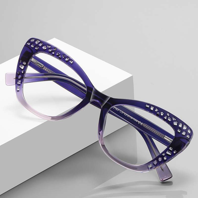  TPF-2183 TR90 Cat Eye Prescription Blue Light Glasses