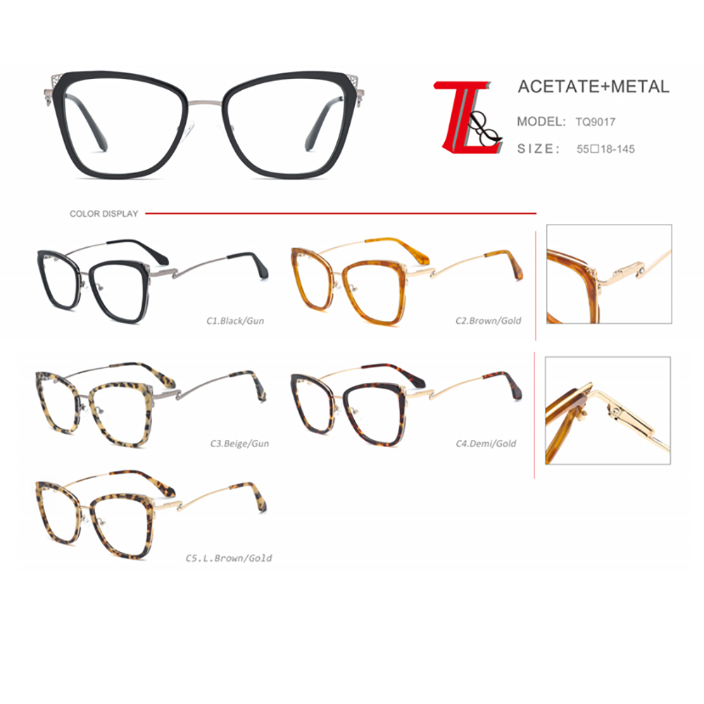 TQ9017 Acetate optical frame 