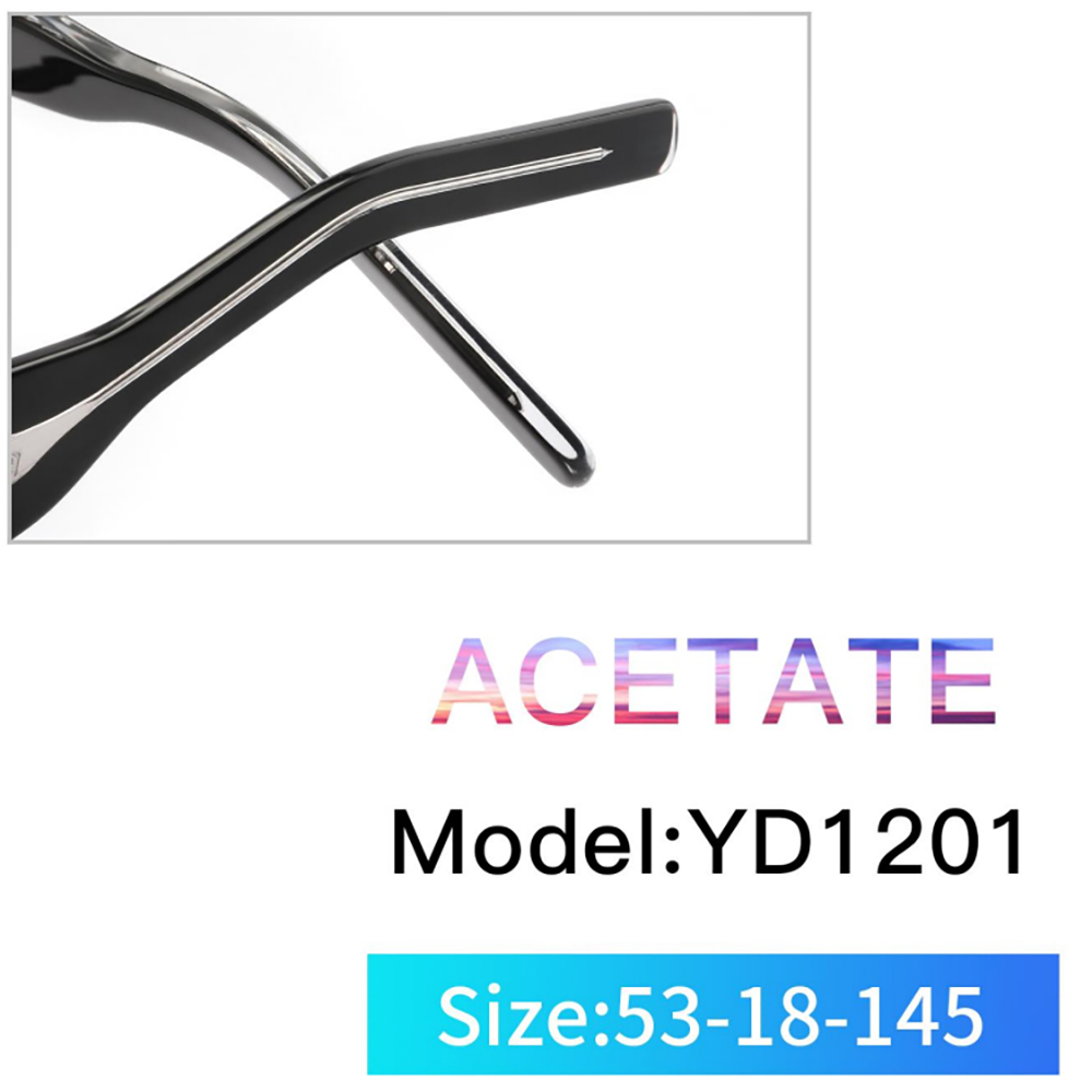 YD1201T Acetate optical frame 
