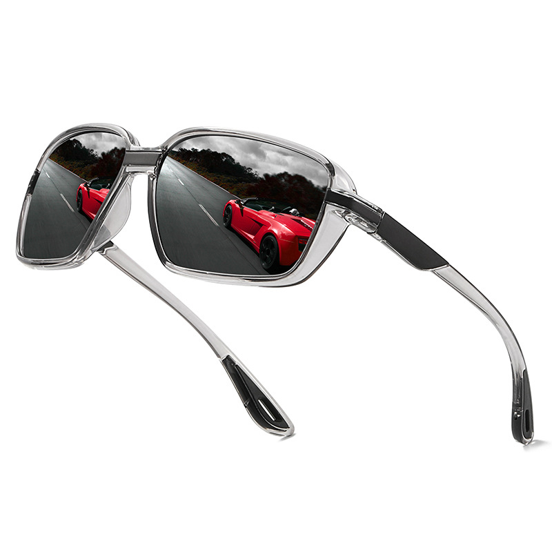 Sunglasses UV polarized man fishing sunglasses running uv400 windproof pc sport sunglasses eyewear fashion