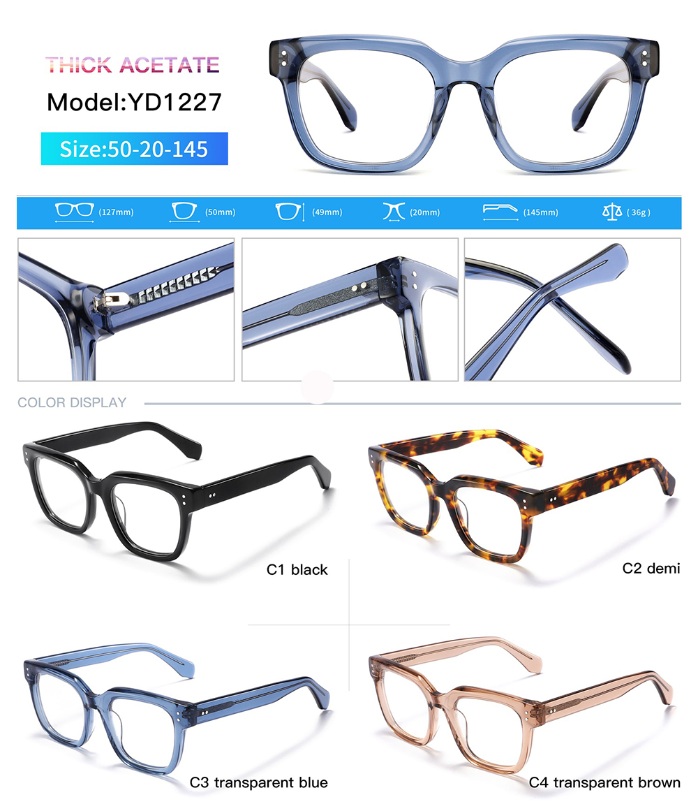 YD1227 Acetate Optical frame 