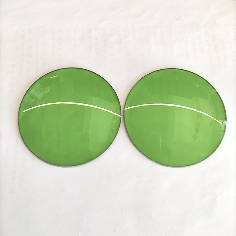  1.523 sun lens glass green UC optical lens