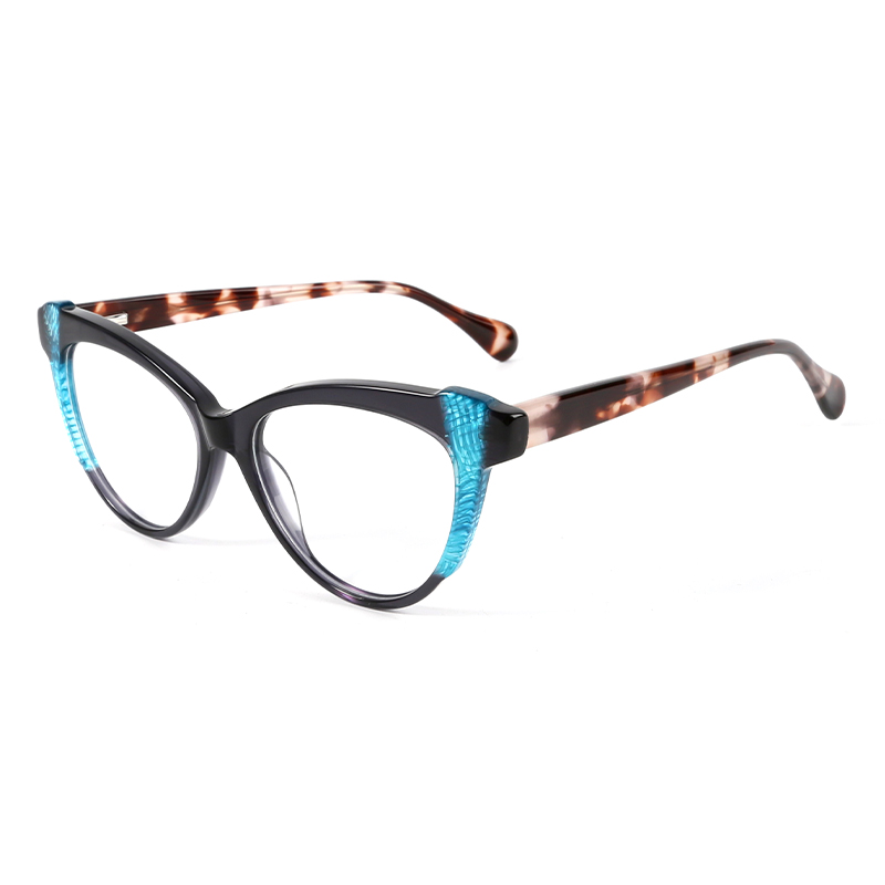 LM6040 Fashion Cat Eye Acetateo Classical Glasses Optical Frames Wholesale Frame Eyeglasses