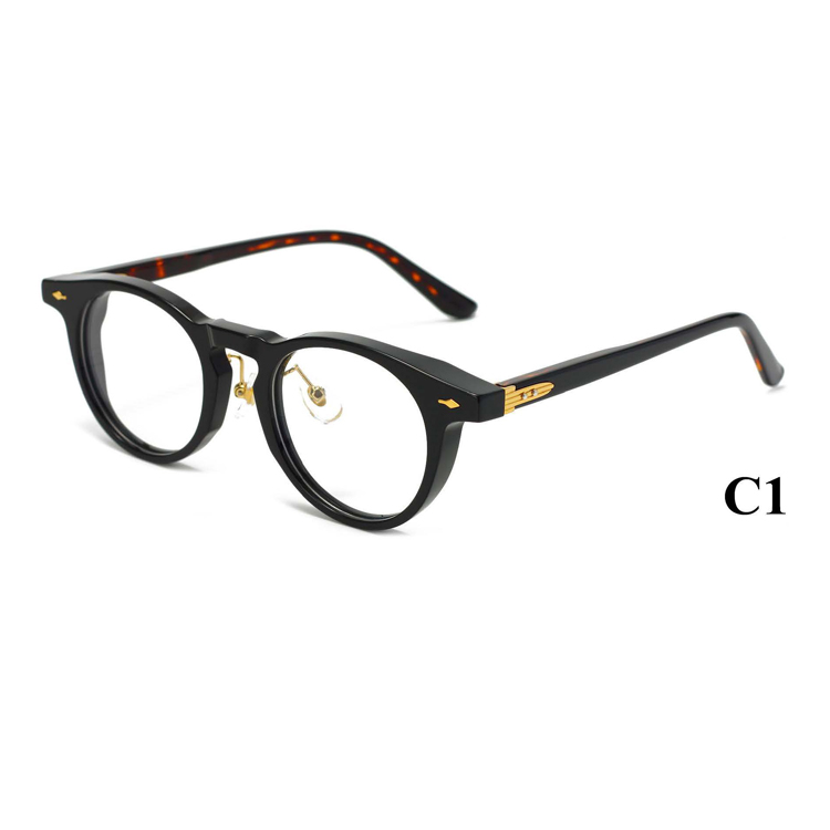 KBT98626 Unique Hand Made Acetate Optical Frame Retro Wholesale Handmade Glasses Acetate Eyewear Eyeglasses Frames