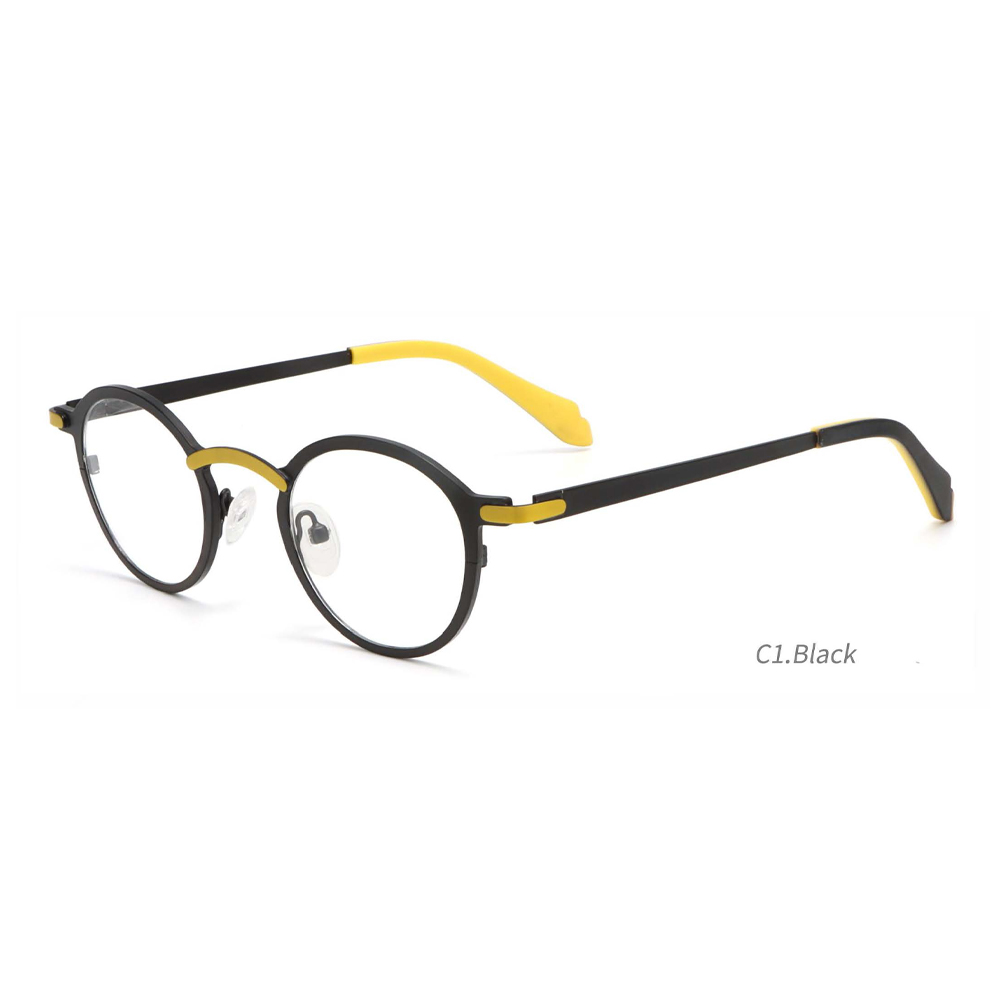 8730 Wholesale Eyeglasses optical eyewear high quality end advanced stylish metal eyeglasses frames