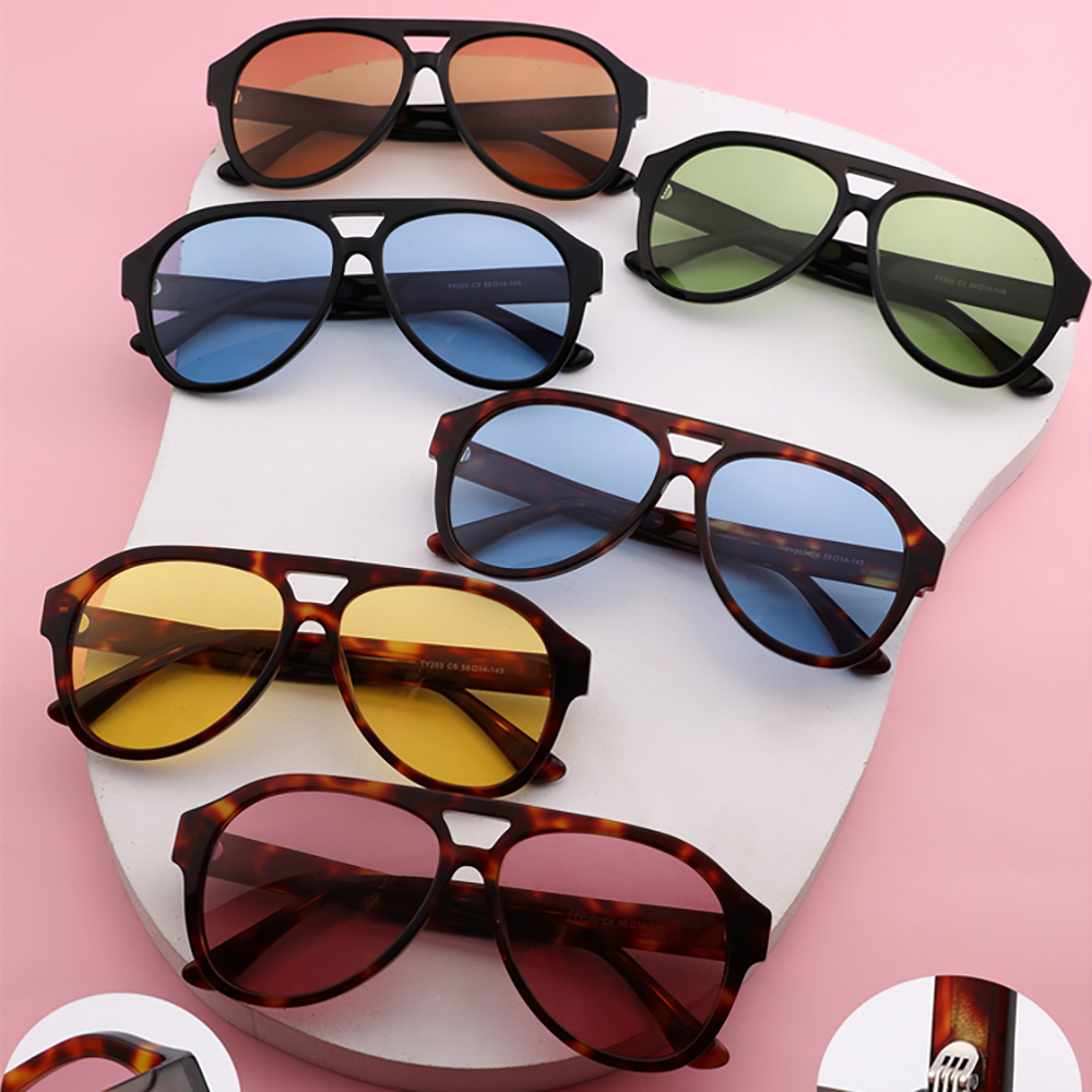 TY203 Oversized Acetate Sunglasses 