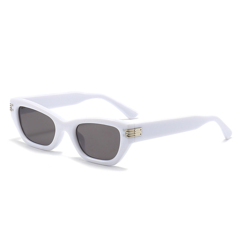 2024 Fashion vintage customize Women Men square frames shades sunglasses bulk