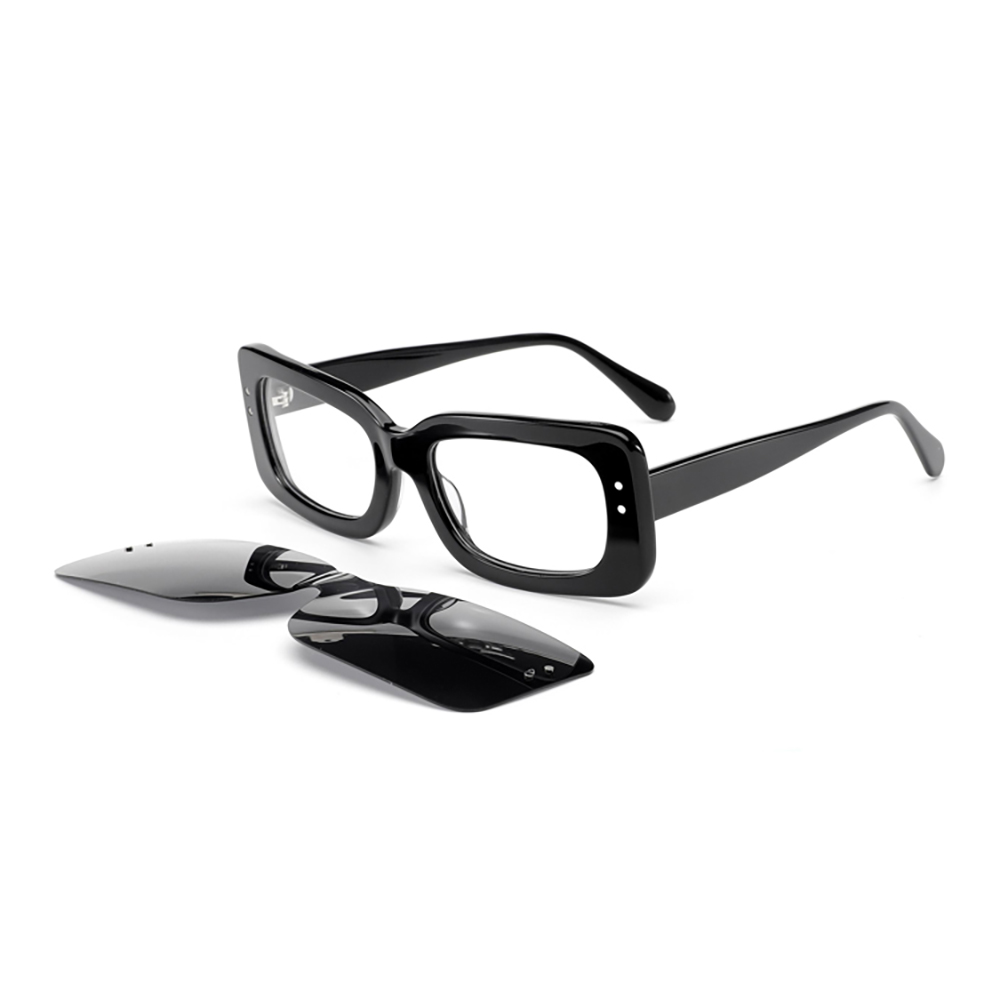 T-F3050 Acetate clip on sunglasses 