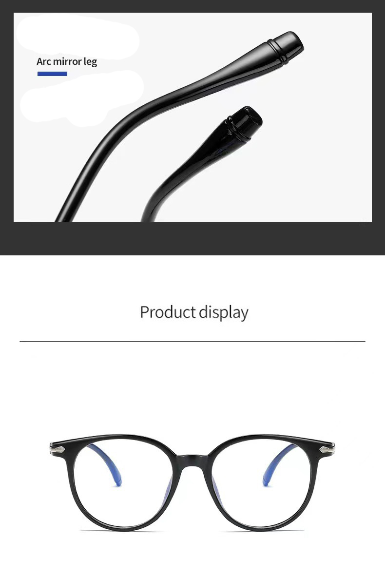 MK555 New Design TR90 Anti Blue Glasses Mike Optical Wholesale