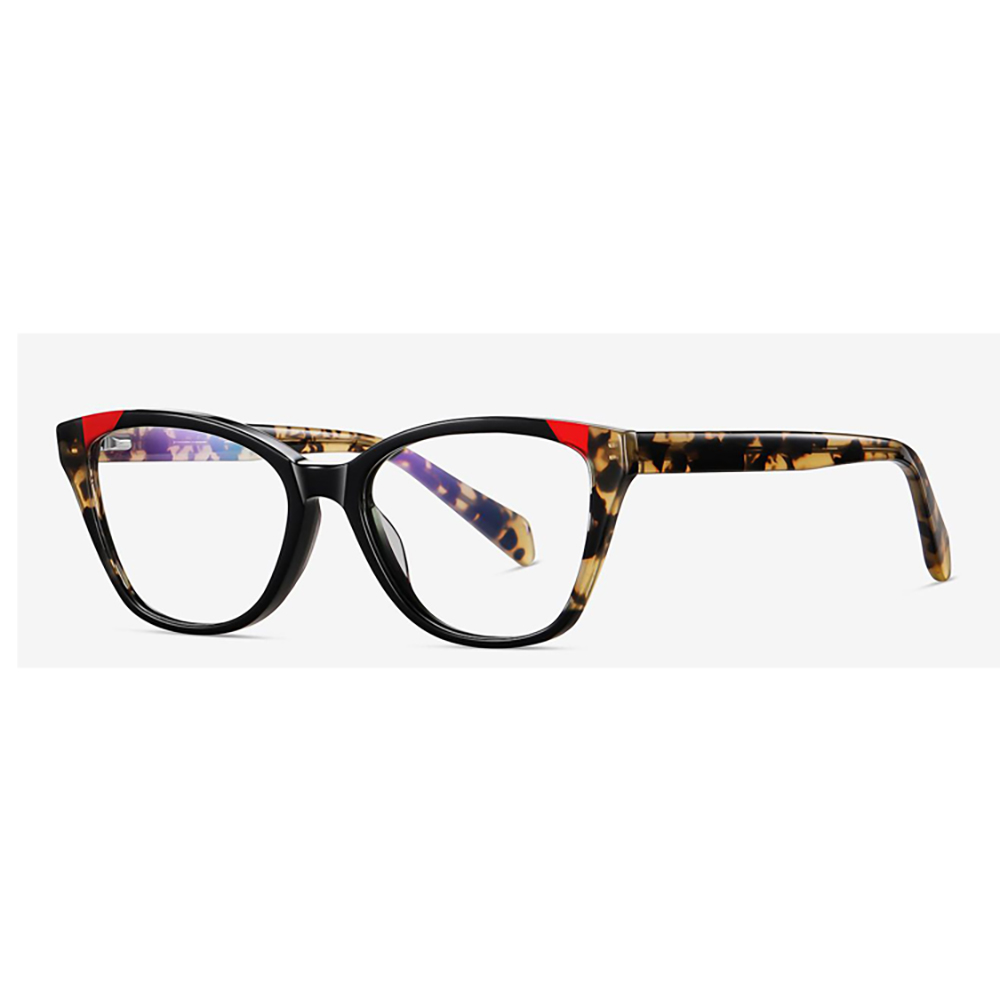 PS8823 acetate women laminate frames optical glasses 