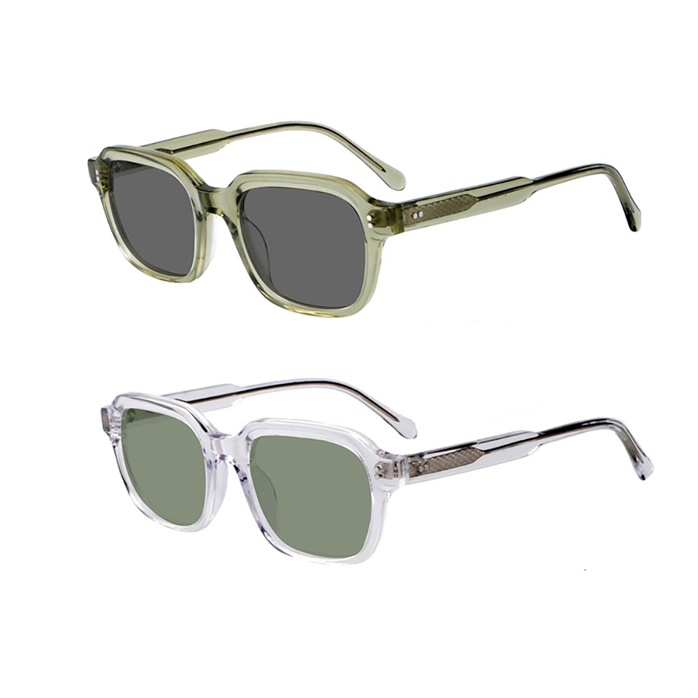 Hot Sale Men design brand Polarized acetate classic classic sunglasses 2024