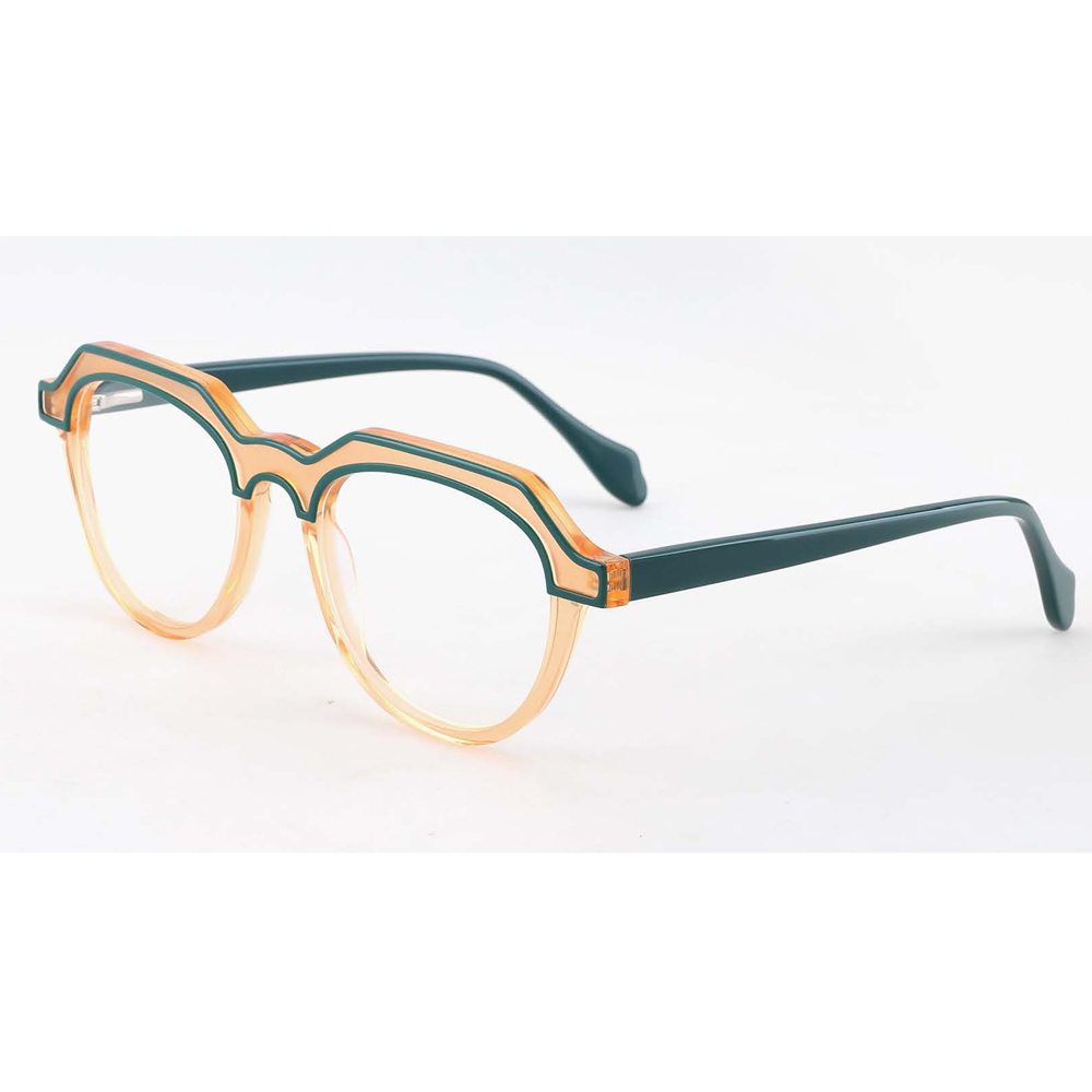 Custom Acetate SquareGlasses Optical Frames