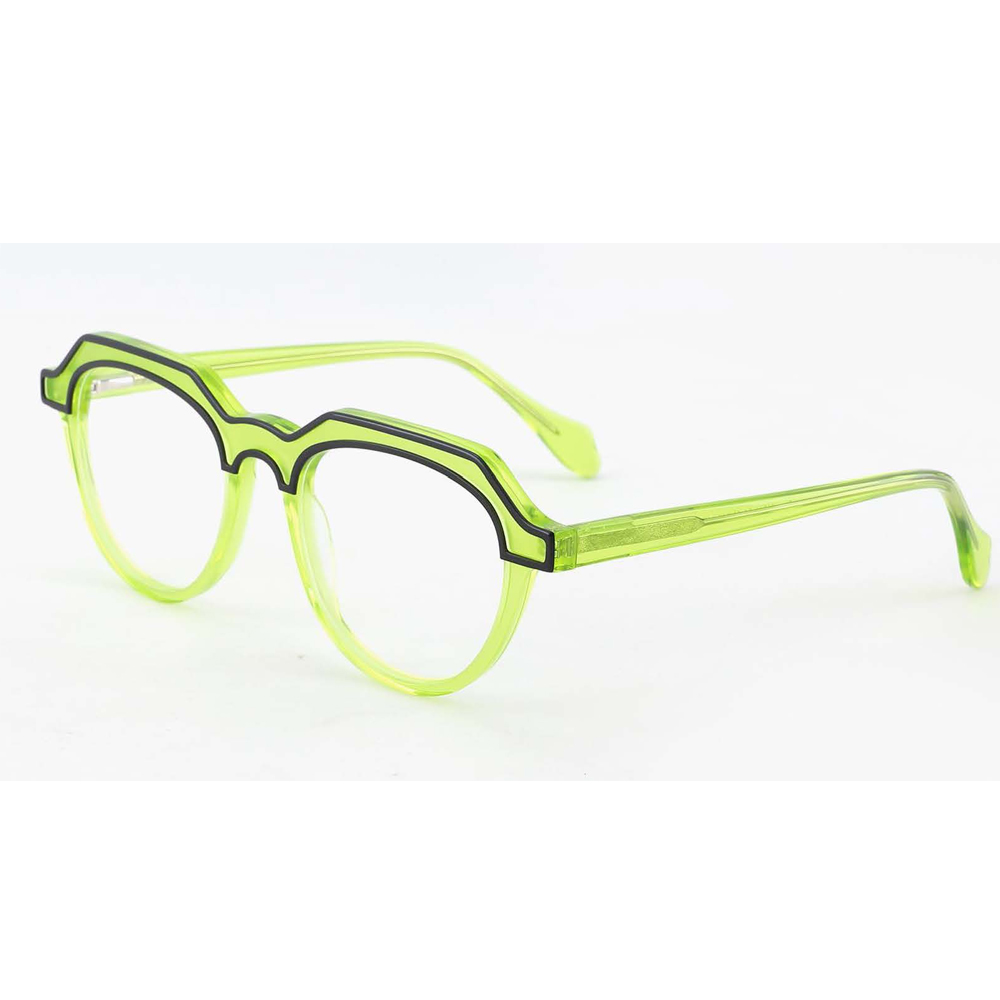 Custom Acetate SquareGlasses Optical Frames