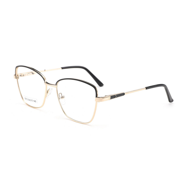 Wholesale Price Cat Eye Metal  Glasses Frames  New Design Optical Frames Spring Optical Glasses  For Women