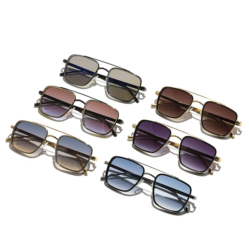 Wholesale sunglasses designer metal sunglasses rimless for mens luxury sunglasses 2024 women rimless