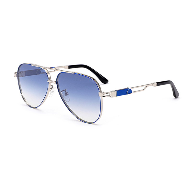 Polarized Fashion Sunglasses Factory Wholesale Frame Glasses Quality Pilot Metal Sun Glasses For Men MB1391
