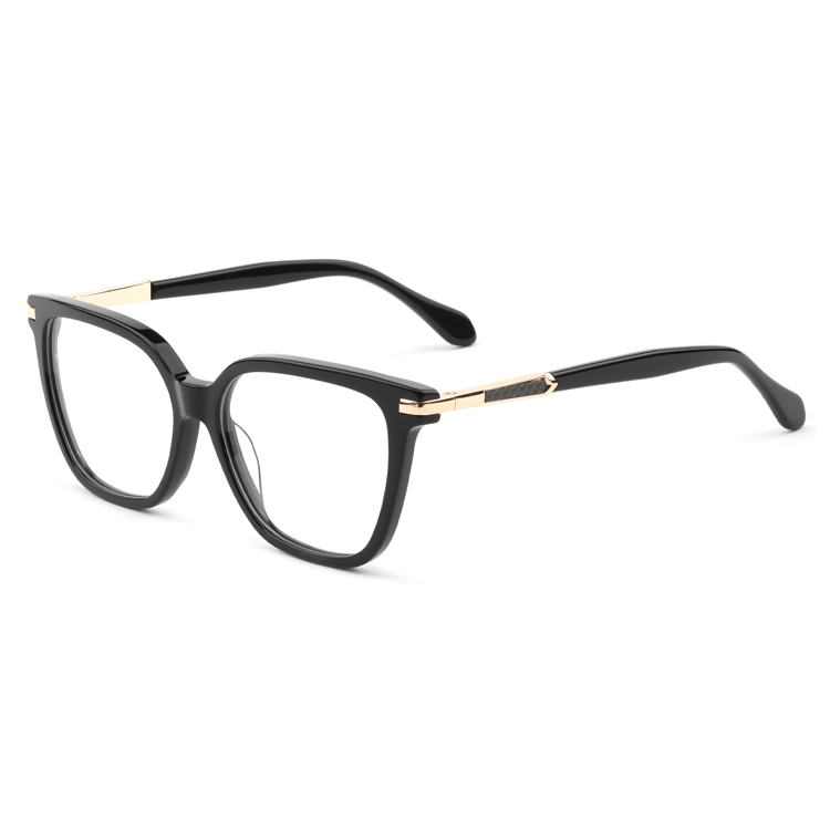 JBO8137 Newly Black Blue Purple Big Square Frame Handmade Acetate Frame