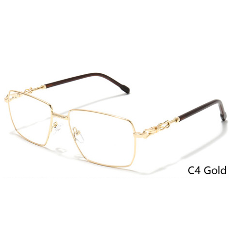 High Quality Men Square Full Rim Metal Optical Frame