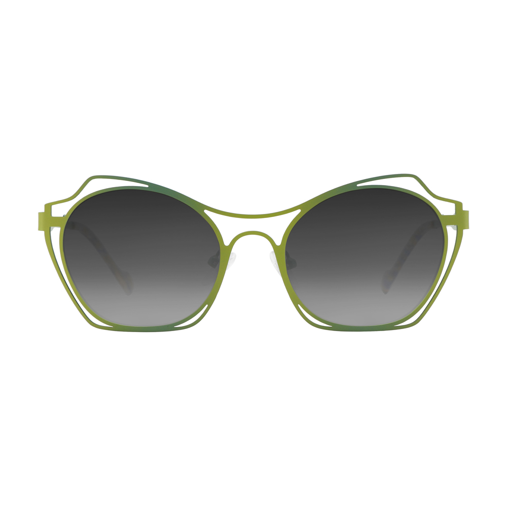 9125 Women Colorful Metal Fashion Sunglasses 