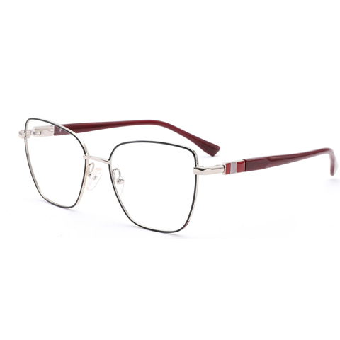 Lady Retro Metal Elegant Optical Frames 