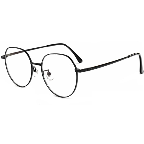 6662 Retro Metal Round Optical Glasses for Women and Men