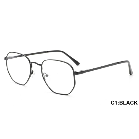 New Arrival Men Fashion Polygonal Metal Optical Frame