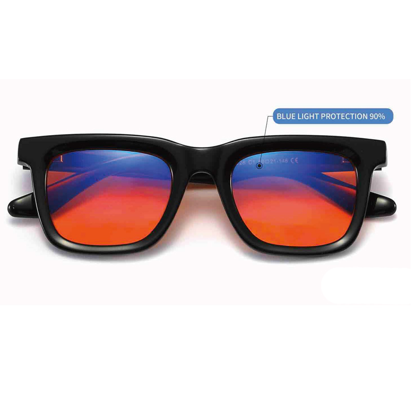 WYL-YL99226L New Popular 100% 90% 80% Anti Blue Light Effect AC Lens Acetate Glasses Eyeglass Optical Frames for Women Female