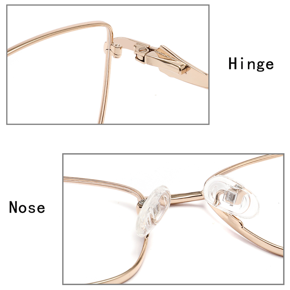 LE8888 Women Metal Optical Frame