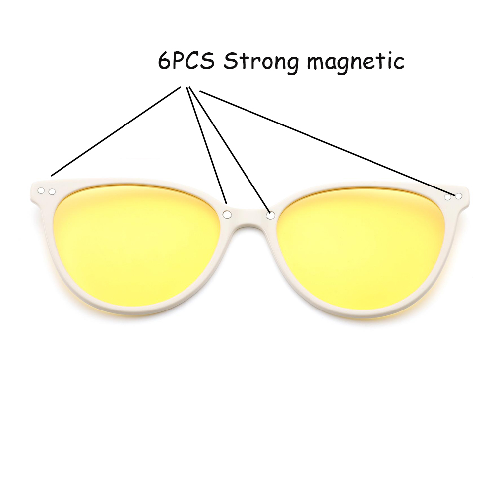 MB-1682 Acetate Clip On Sunglasses